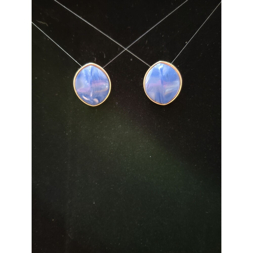 Blue Stud Earrings